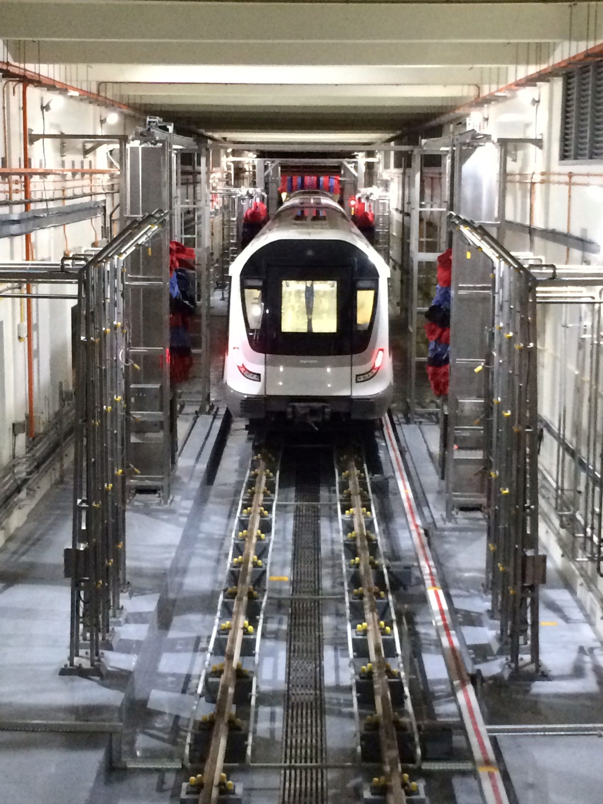 Automatic Train Wash Plant