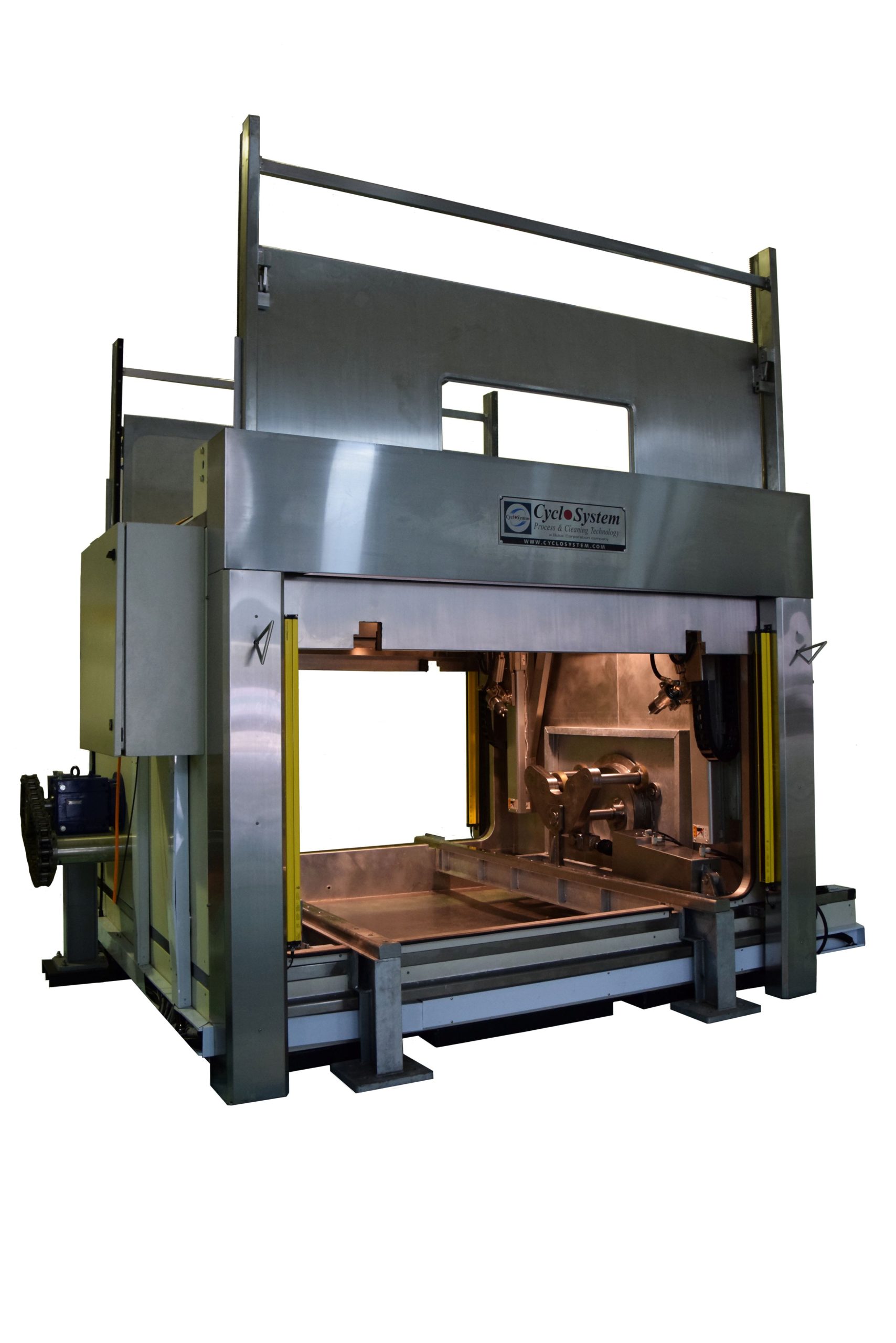 Cyclojet Ultra-High Pressure Robotic Axle/ Wheelset Cleaner